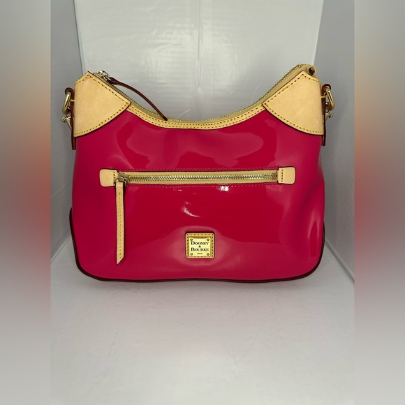 Dooney & Bourke Handbags - Dooney&Bourke Patent Hobo Shoulder Bag